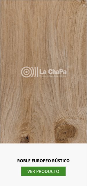 chapa roble europeo rustico