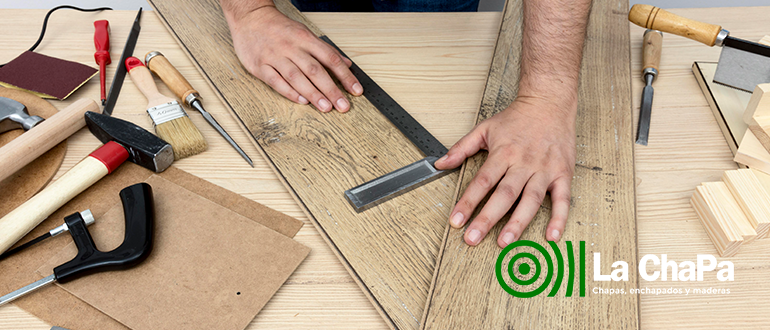 8 herramientas básicas para trabajar chapa de madera para principiantes